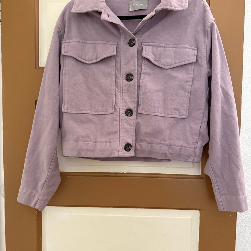 Everlane Moleskin Utility Jacket - Women’s (Lilac)